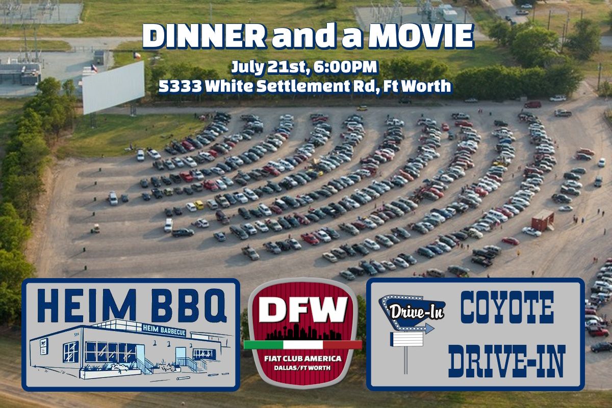 July Meet Up - Dinner and a Movie