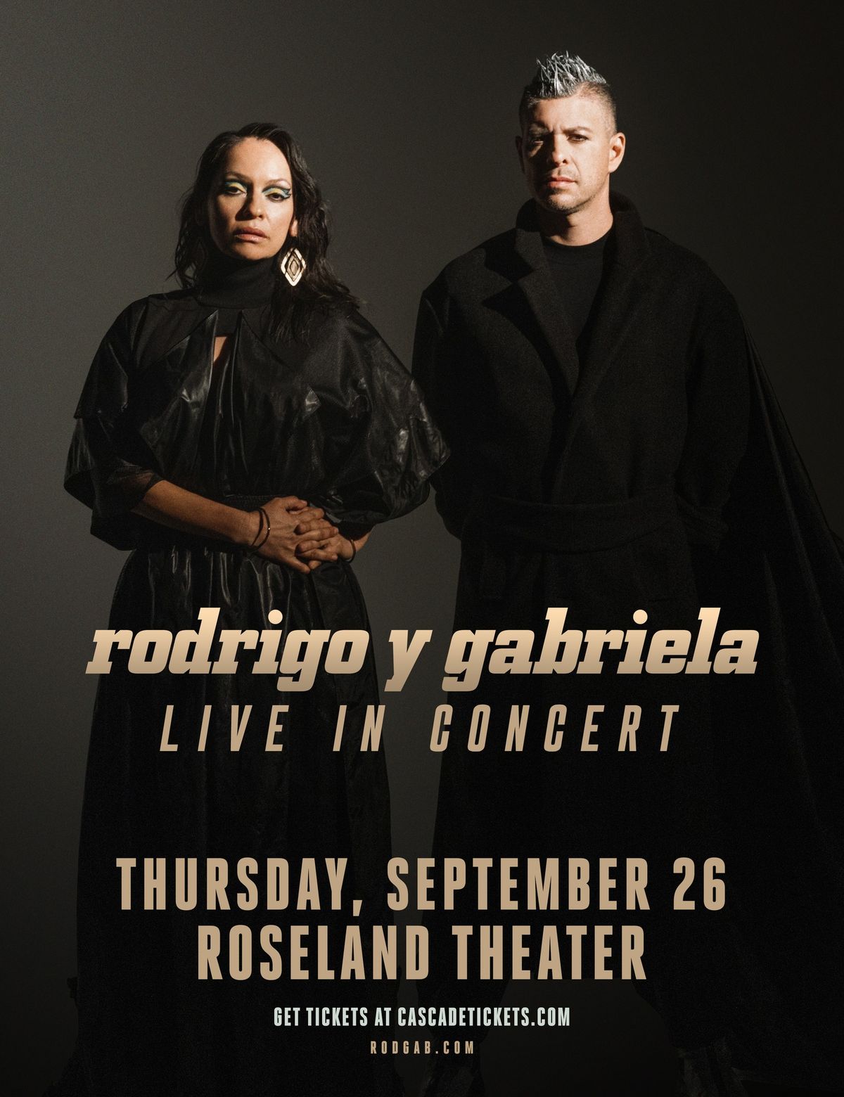 An Evening with Rodrigo y Gabriela - Roseland Theater - Portland, OR