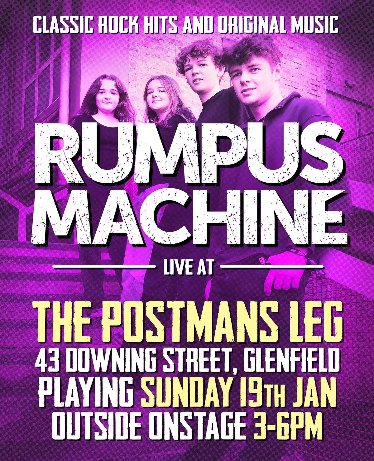 Rumpus Machine at The Postman's Leg, Glenfield