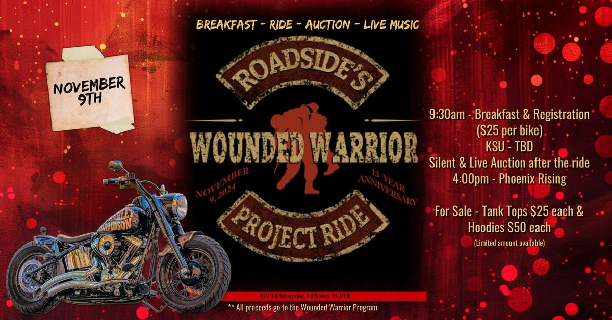 Roadside Wounded Warrior Project Ride