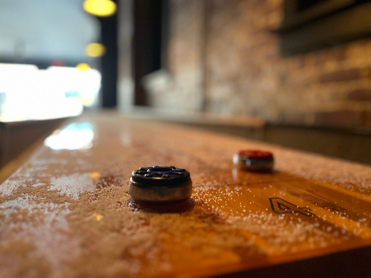 Shuffleboard Doubles Competition