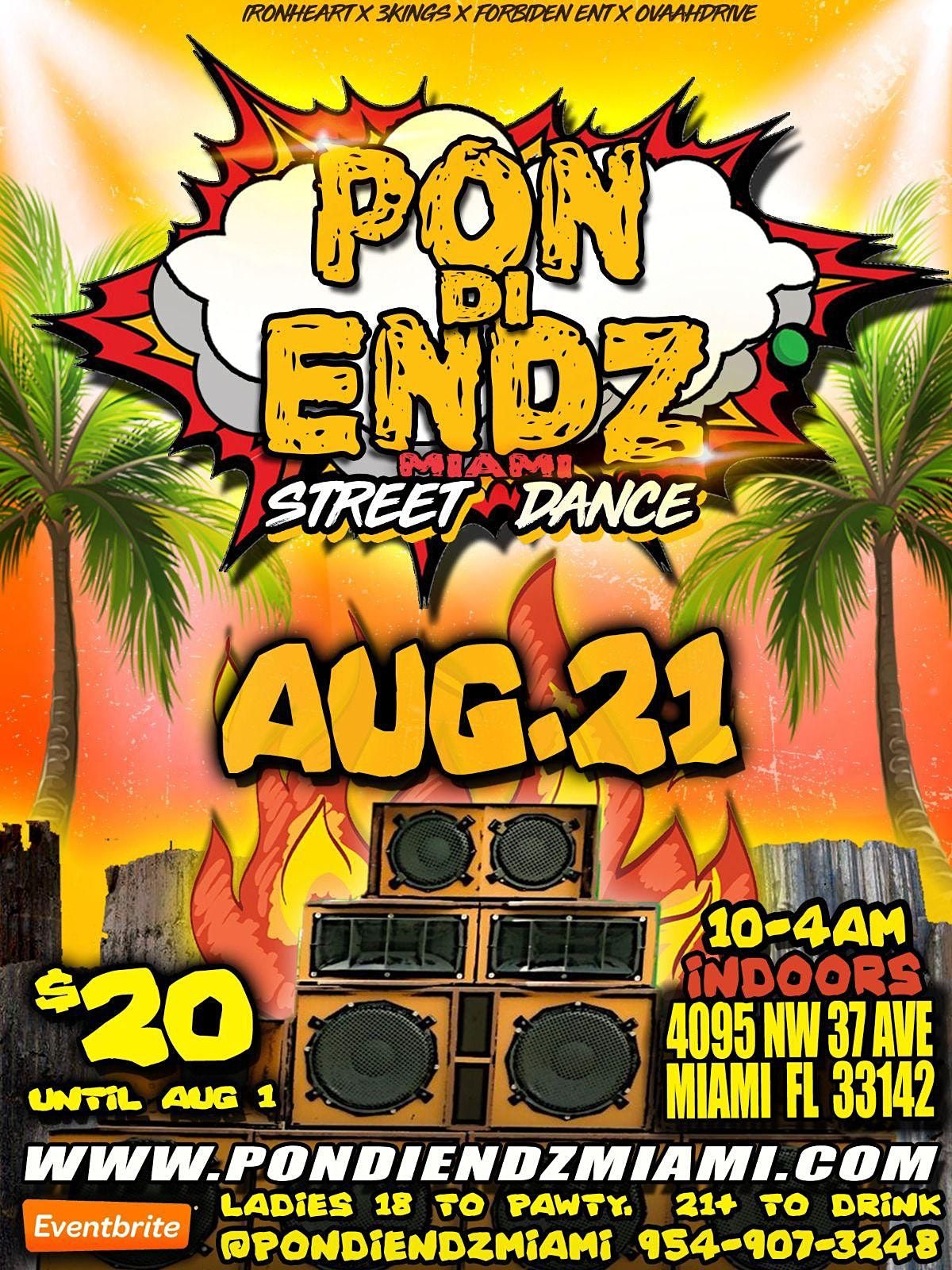Pon Di Endz Miami Street Dance