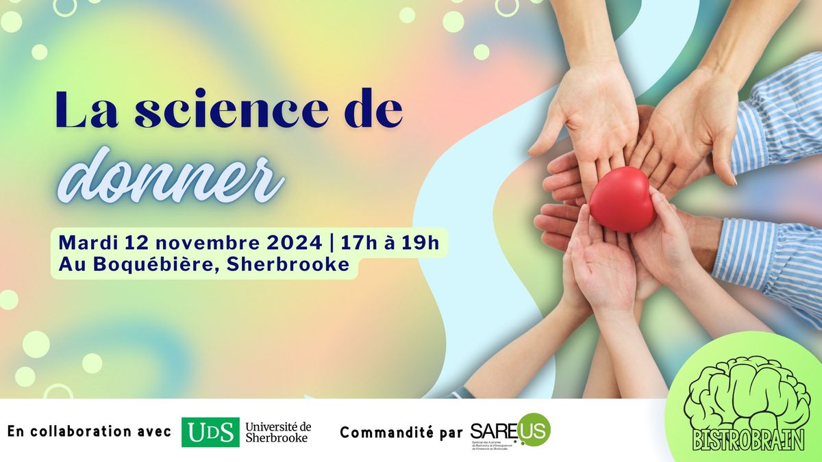 La science de donner | Sherbrooke