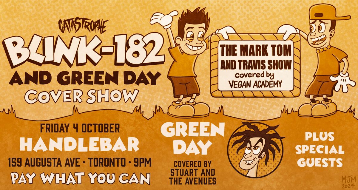 Blink-182- The Mark, Tom and Travis COVER SHOW at Handlebar w\/ Green Day covers