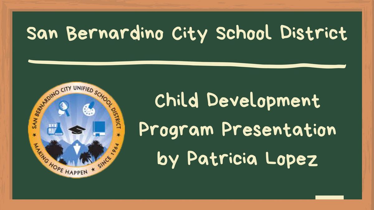 Yoga & SBCUSD Child Development Presentation