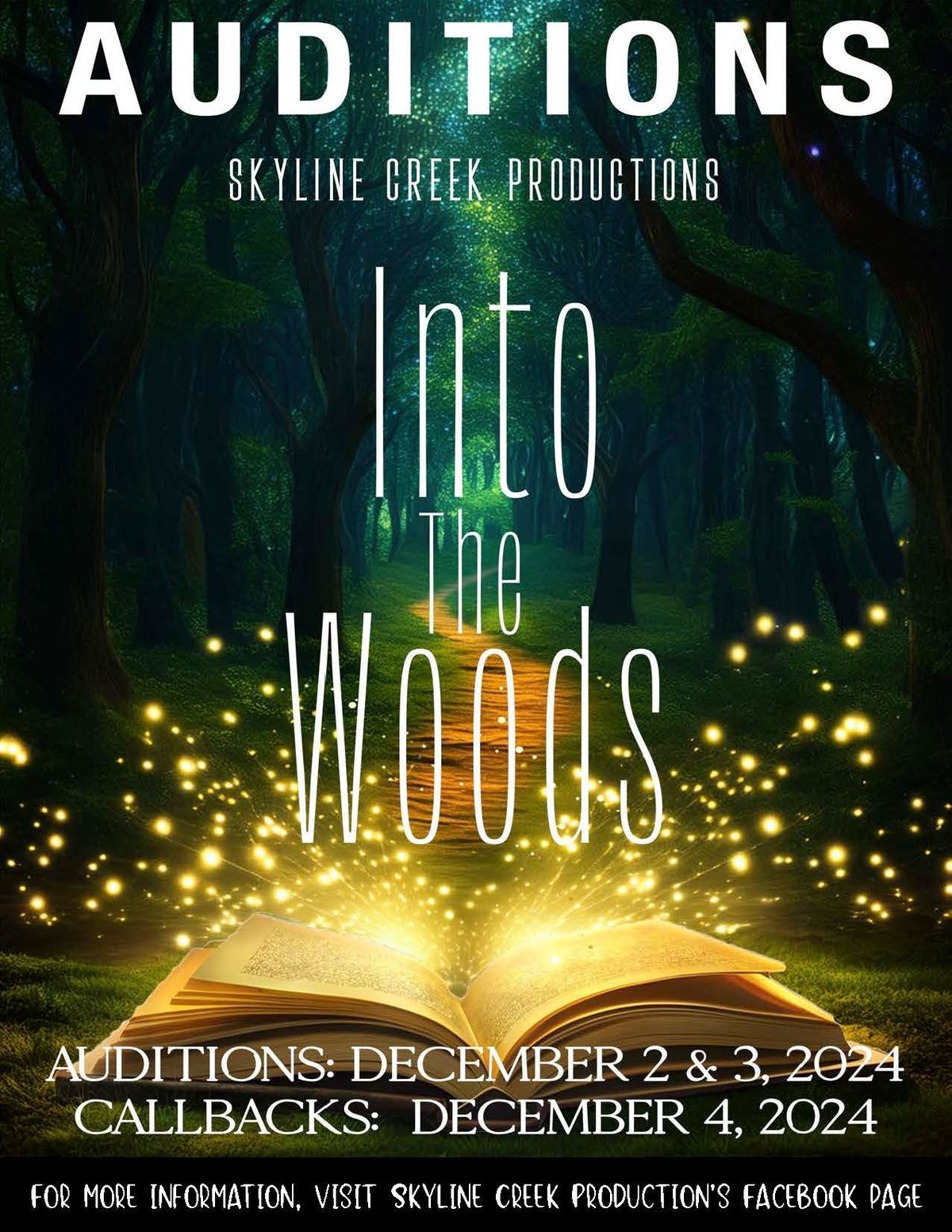 !! AUDITIONS !! ~ INTO THE WOODS