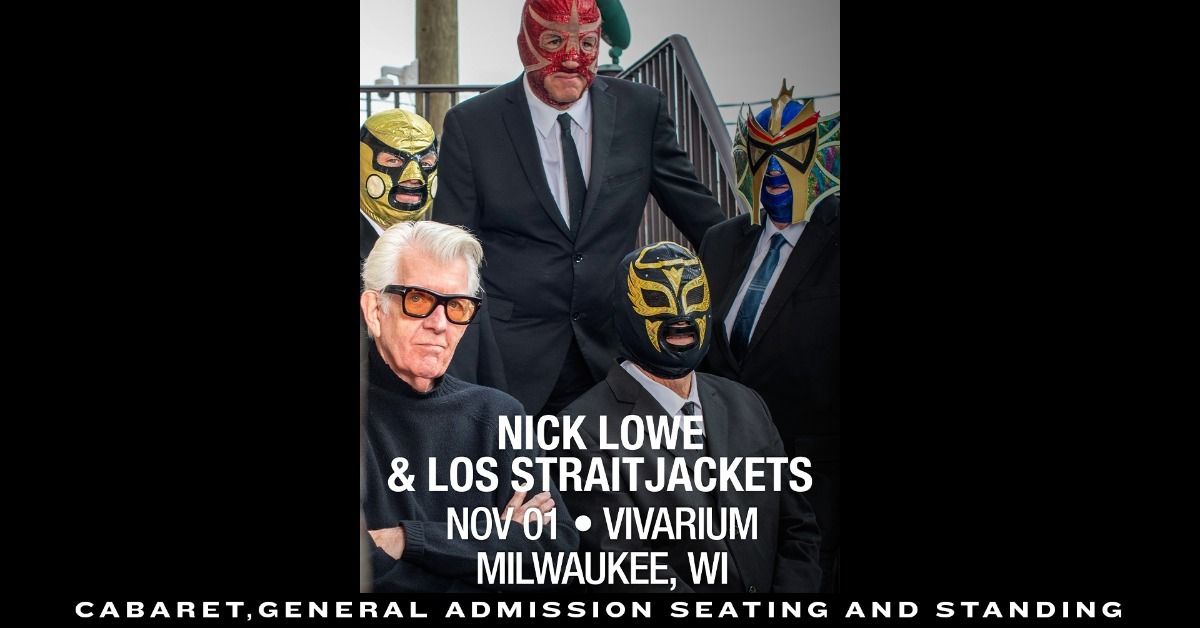 Nick Lowe & Los Straitjackets at the Vivarium