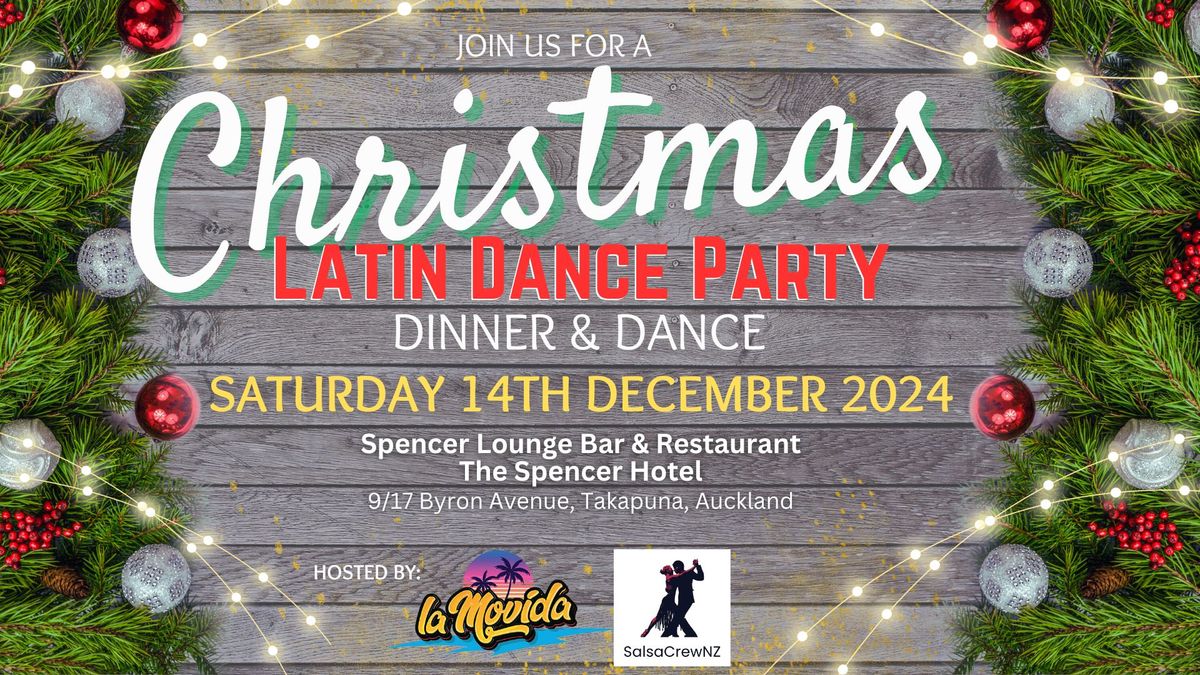 Christmas Latin Dance Party  |  Dinner & Dance 