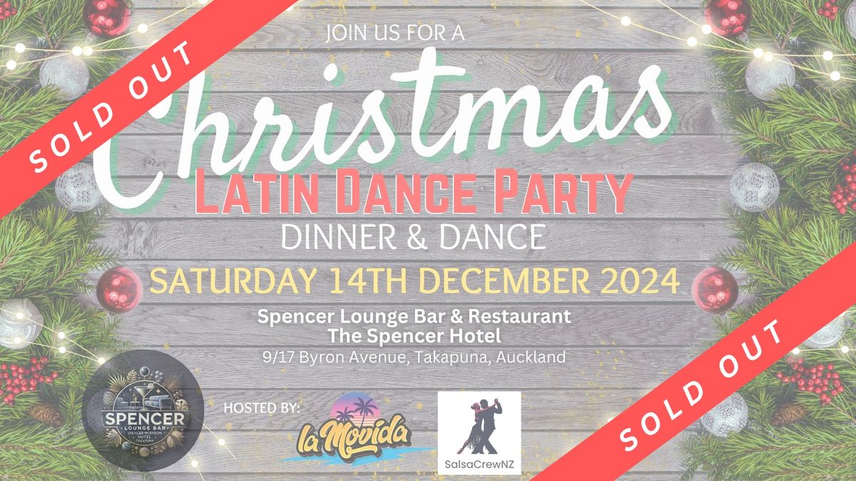 Christmas Latin Dance Party  |  Dinner & Dance *SOLD OUT*