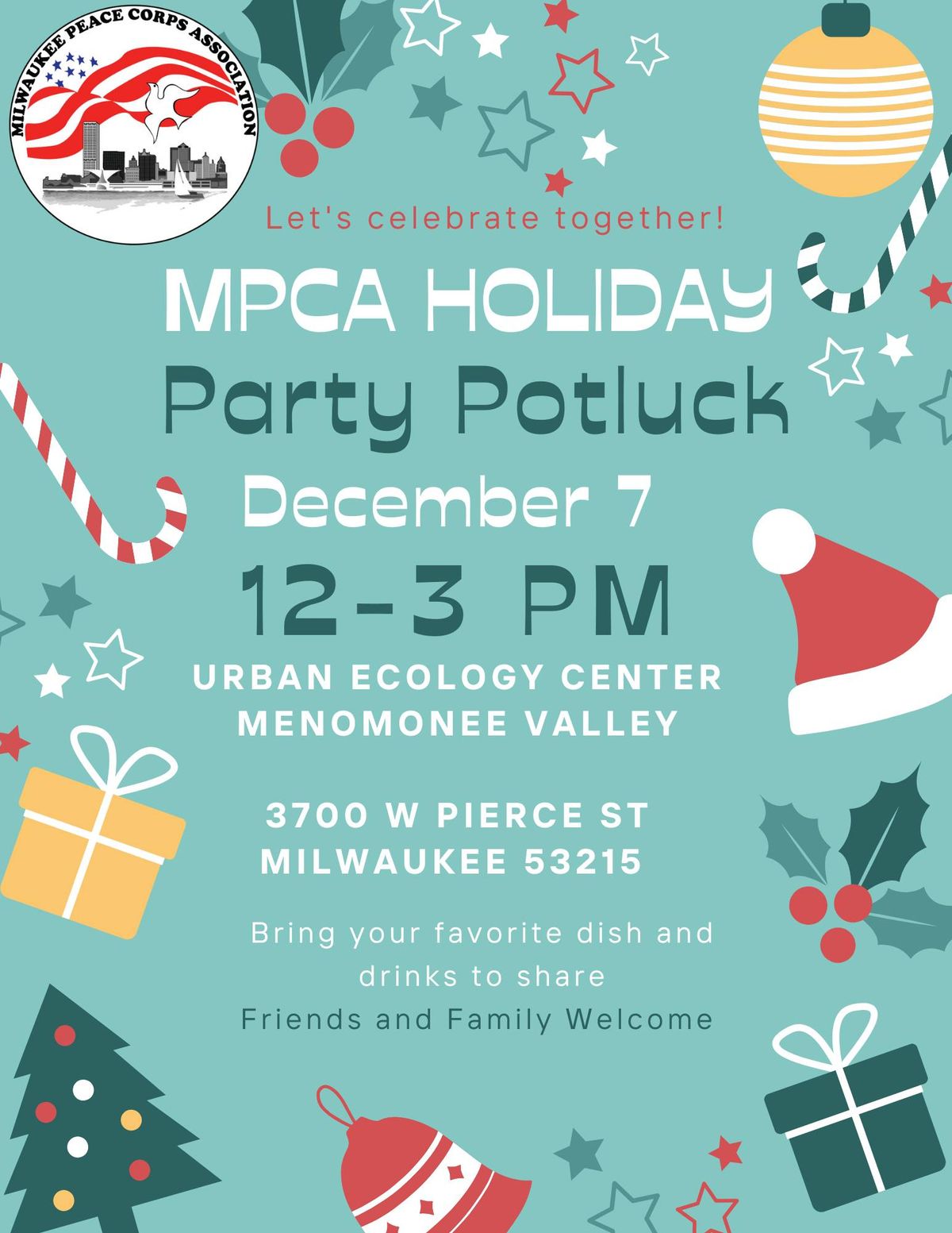 MPCA Holiday Party Potluck