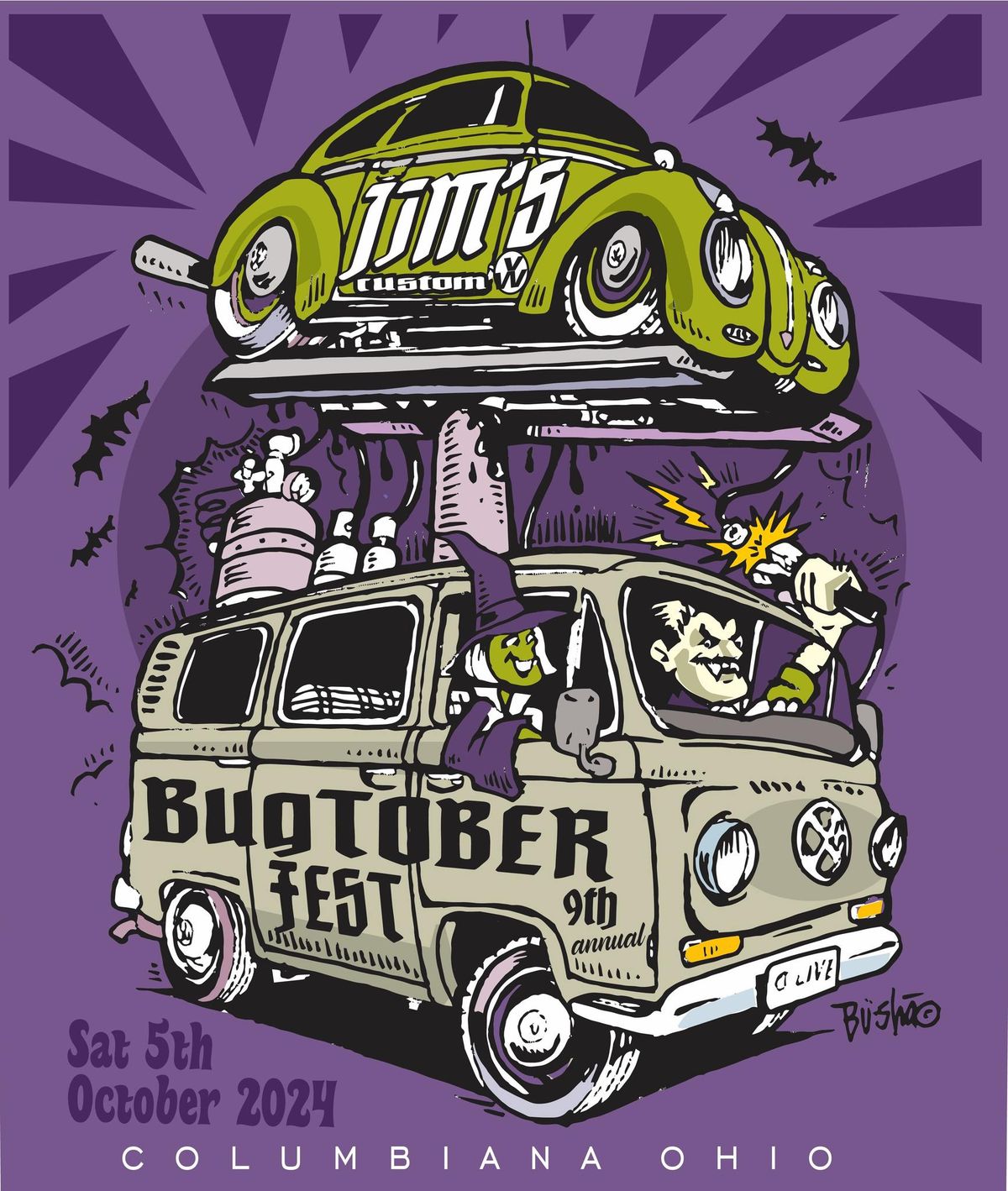 9th Annual BUG-TOBER-FEST VW Show Sale Swap