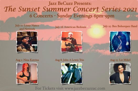 Jazz BeCuzz Presents: The Sunset Summer Series 2021