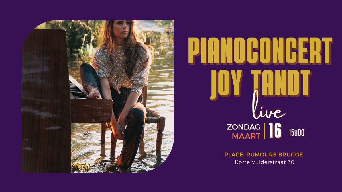 Pianoconcert Joy Tandt