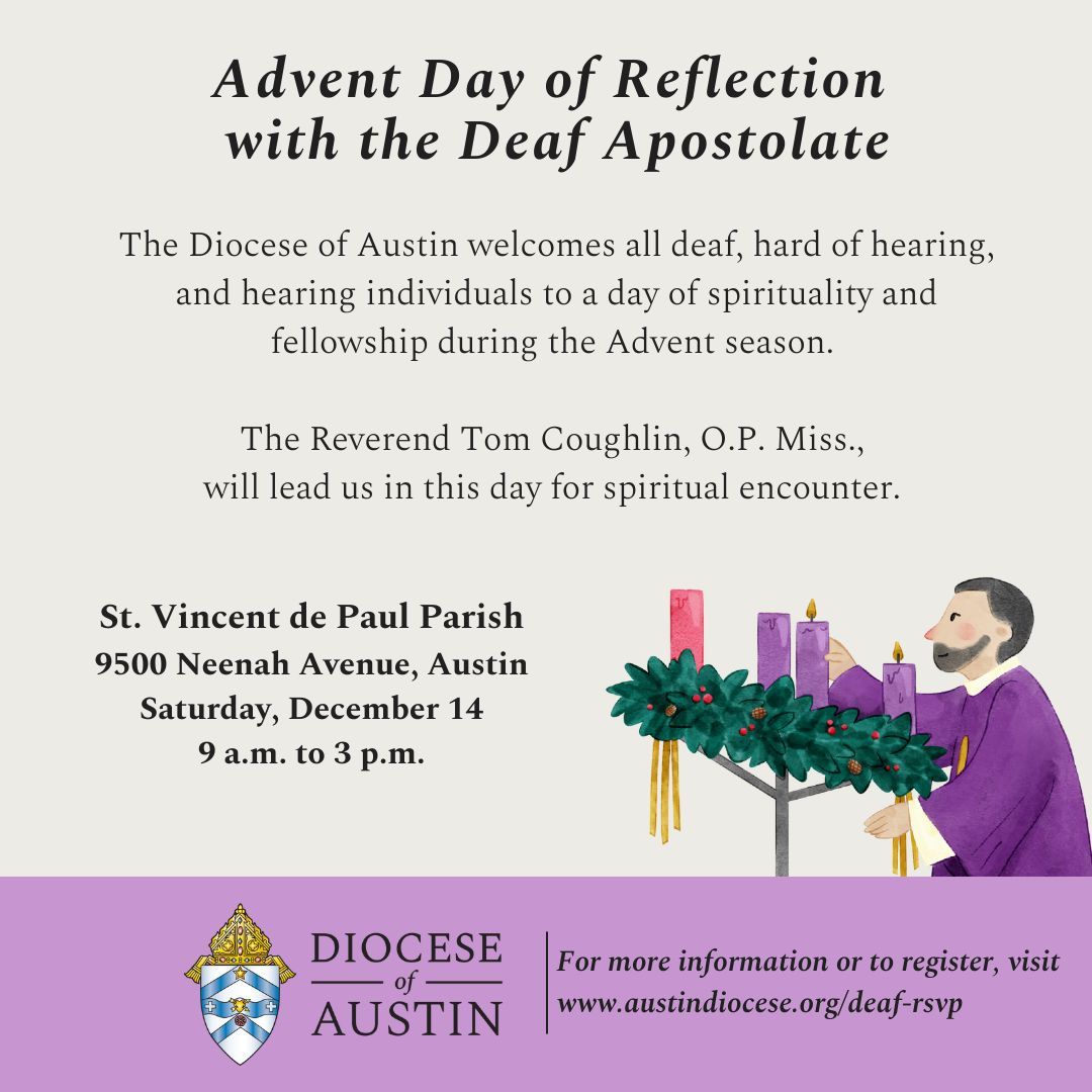 Advent Day of Reflection with the Deaf Apostolate