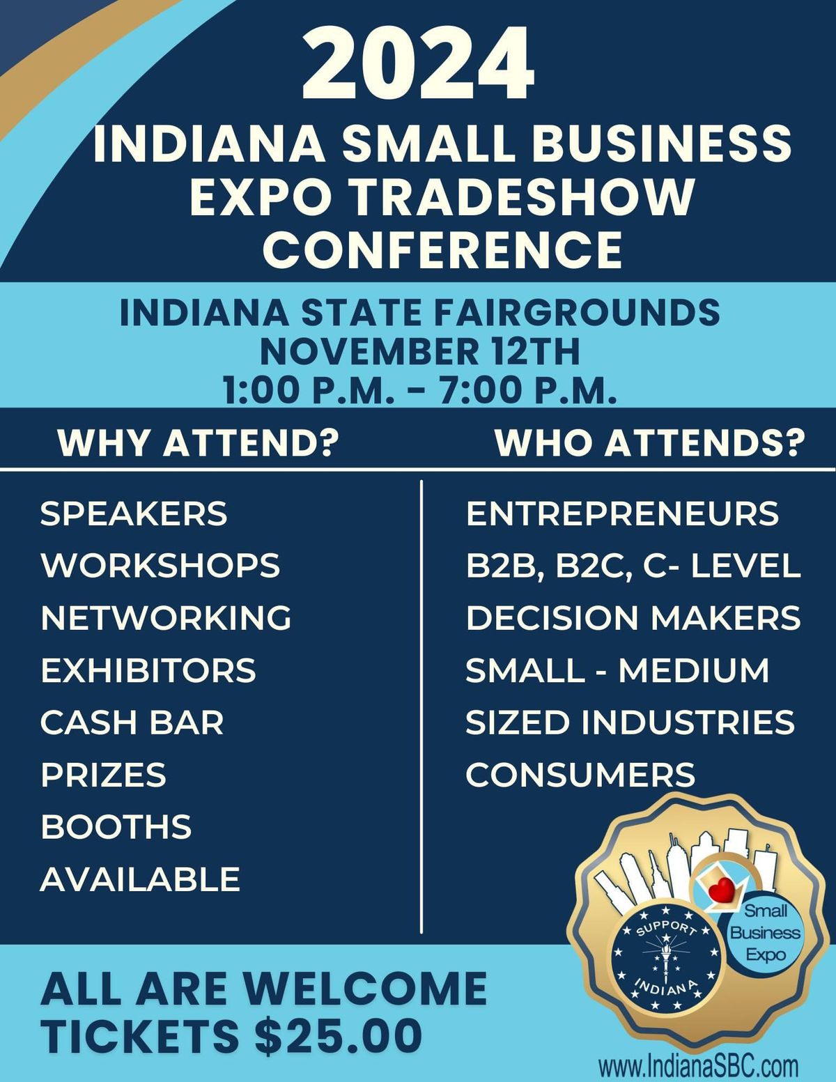 Indiana Small Business Expo Trade-show Conference 