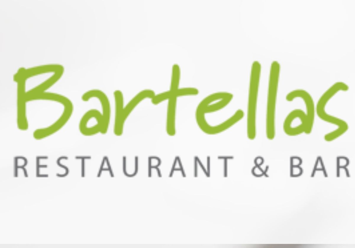 Bartellas Restaurant, Meopham, Kent. Fri 21st June from 12:30pm