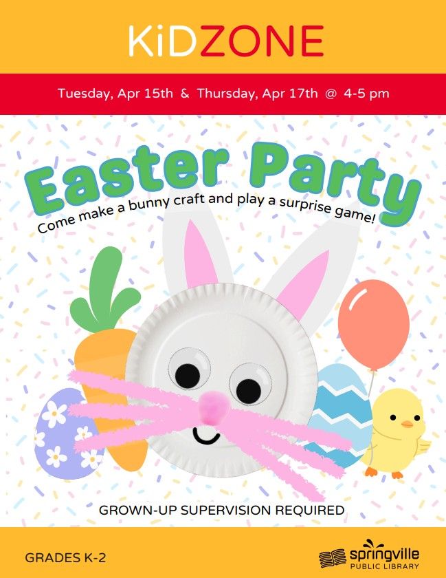 Kid Zone: Easter Party