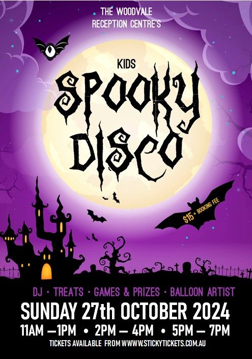 Kids Spooky Halloween Disco 2024