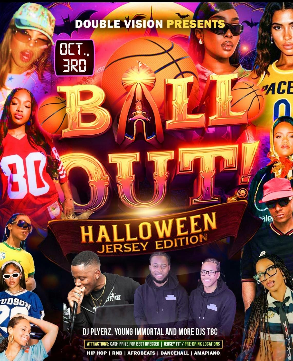 \ud83c\udfc0\ud83d\udc7b BALL OUT! \u2013 Halloween Jersey Edition \ud83d\udc7b\ud83c\udfc0