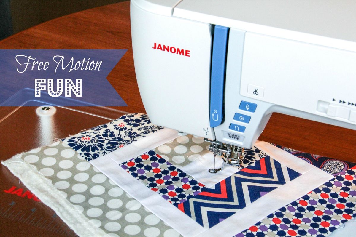 Janome - Beginners Guide to Free Motion Quilting Workshop