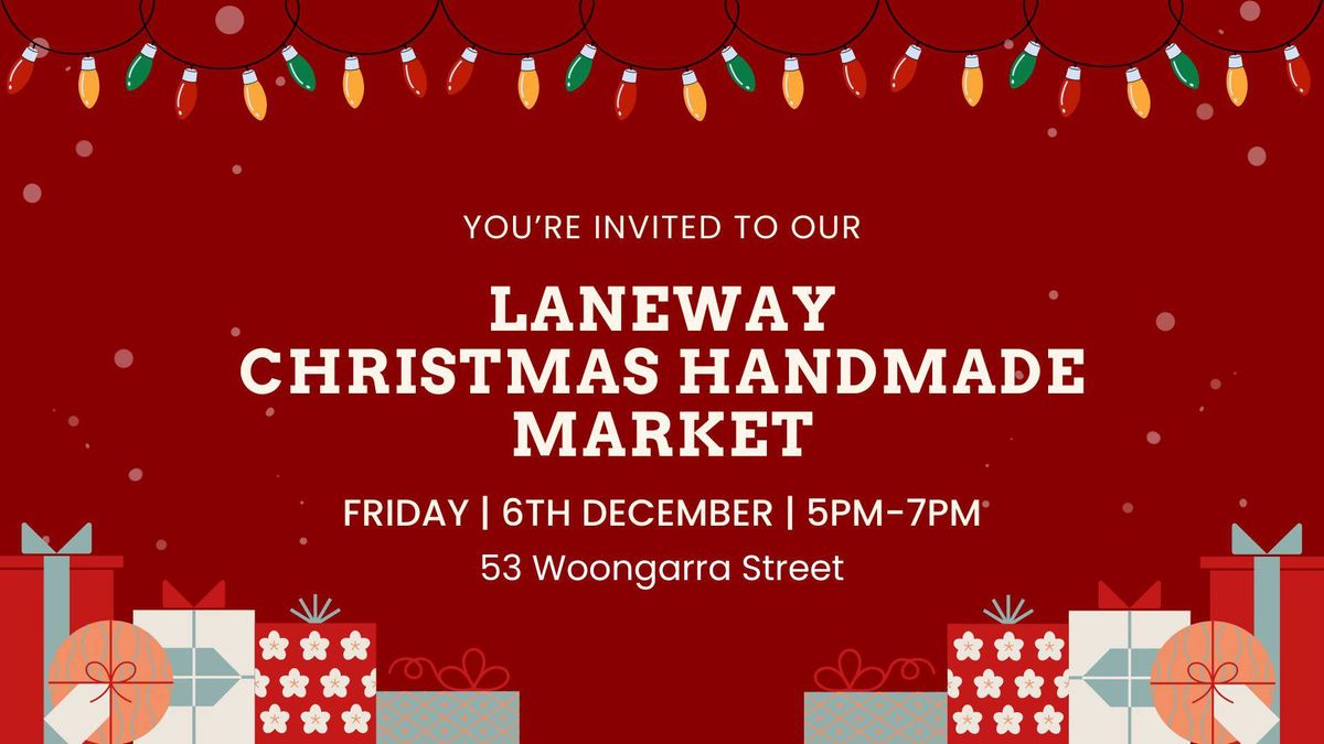 Laneway Christmas Handmade Market