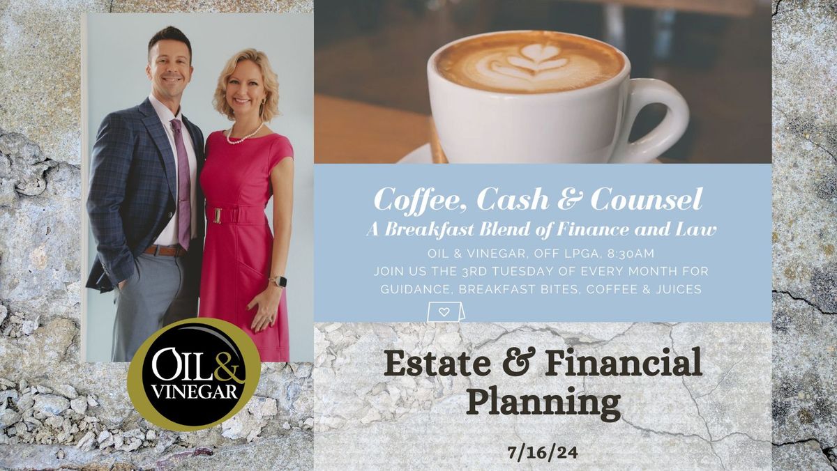 Coffee, Cash & Counsel