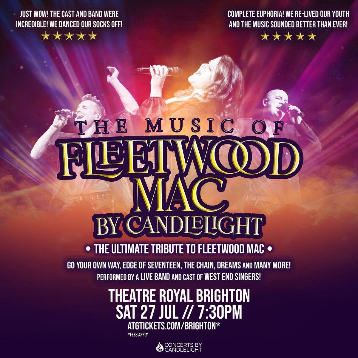 The Music Of Fleetwood Mac By Candlelight At Theatre Royal, Brighton