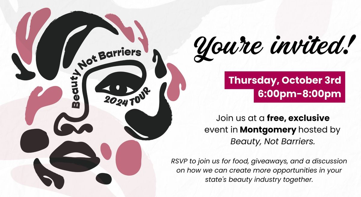 Free Event for Montgomery Beauty Professionals!