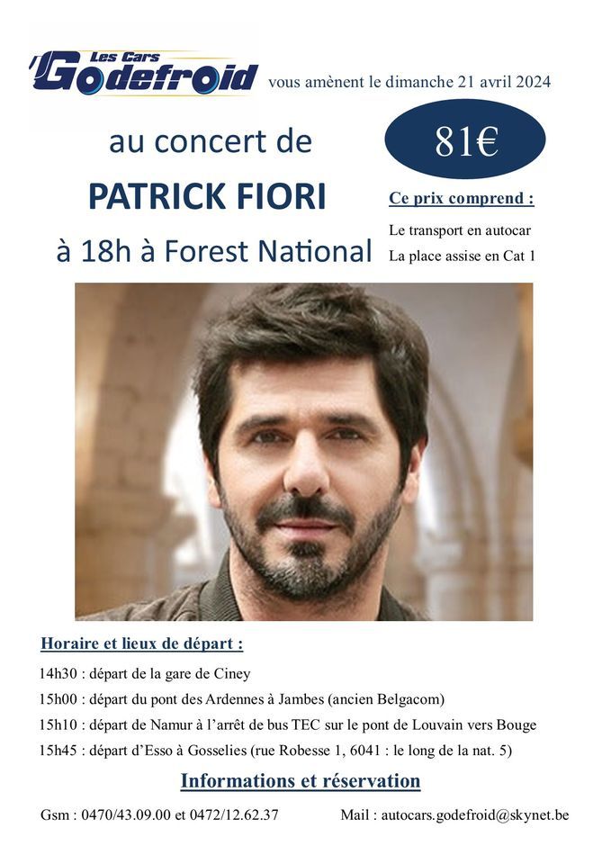 Concert Patrick Fiori