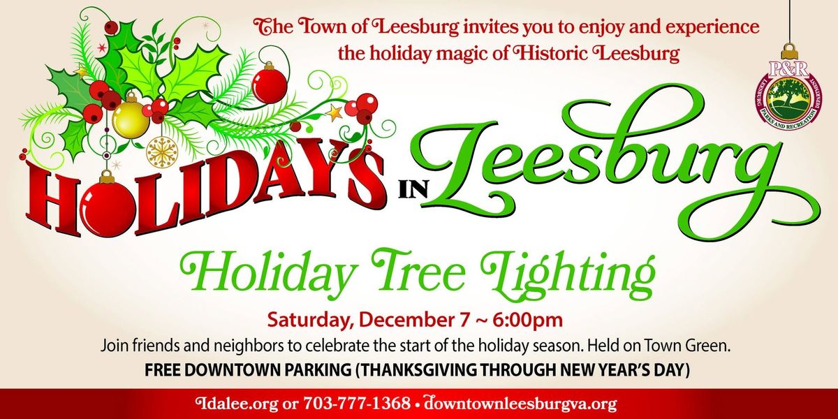 Town of Leesburg Tree Lighting