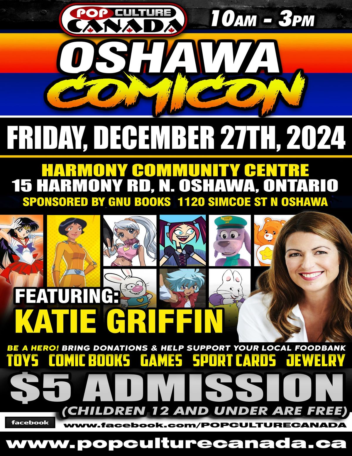 Oshawa Comicon : December 27th 2024