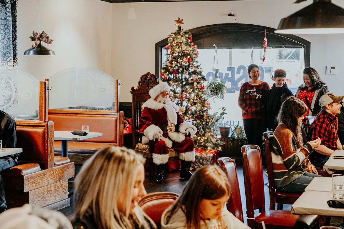 Cocktails with SANTA