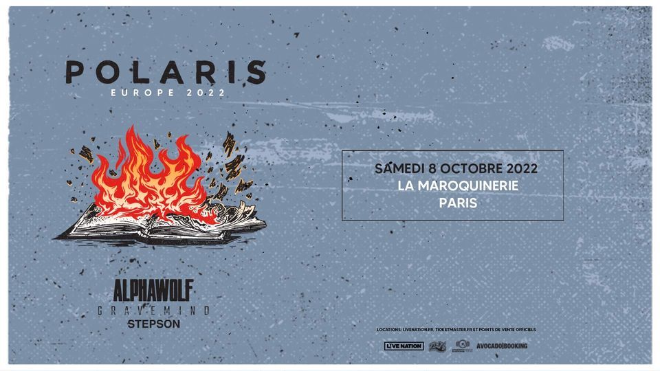POLARIS + guests | La Maroquinerie, 8 octobre 2022