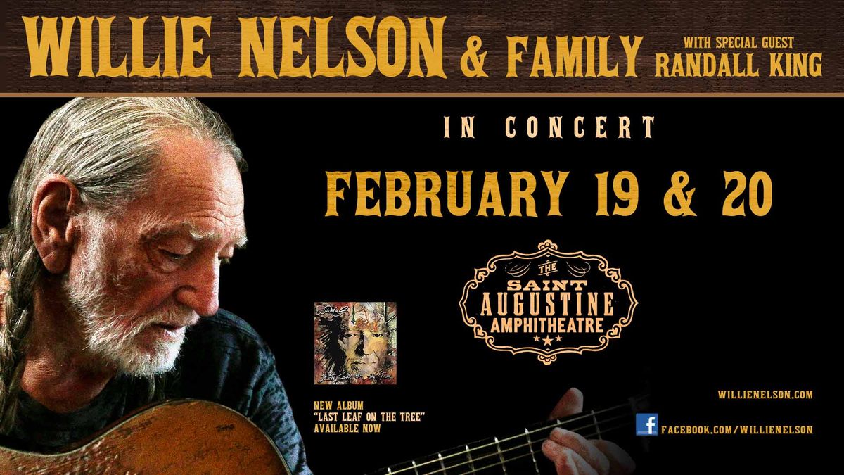 Willie Nelson & Family with special guest Randall King