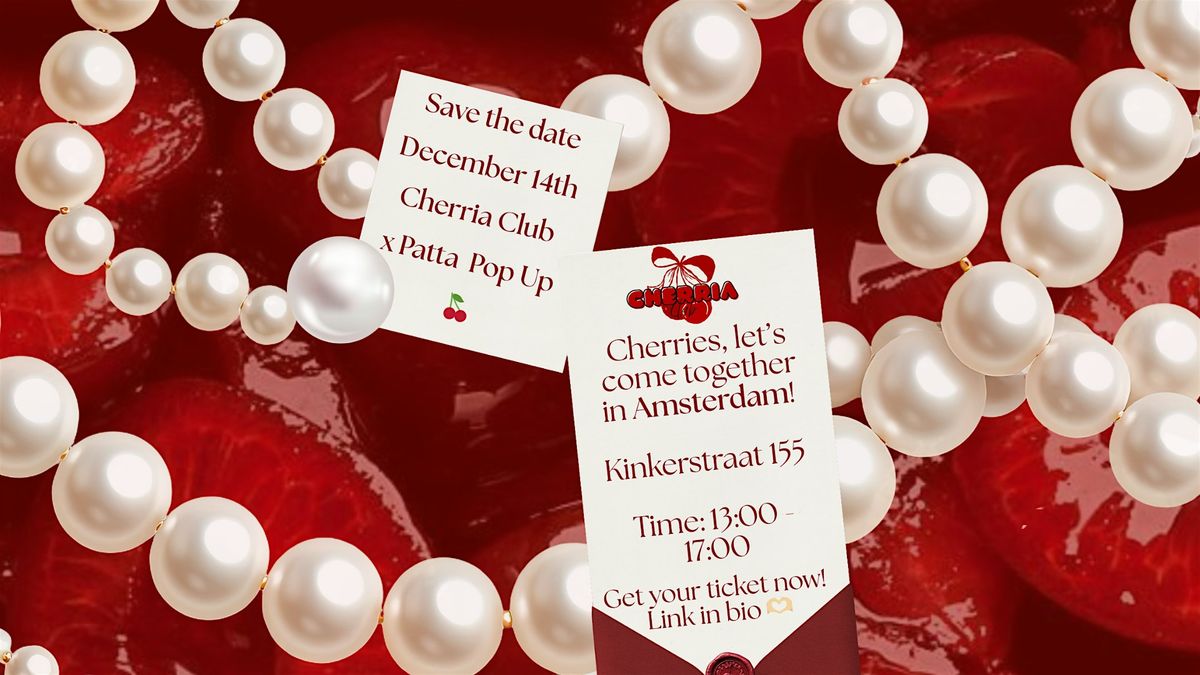 Cherria Club x Patta Pop up Amsterdam
