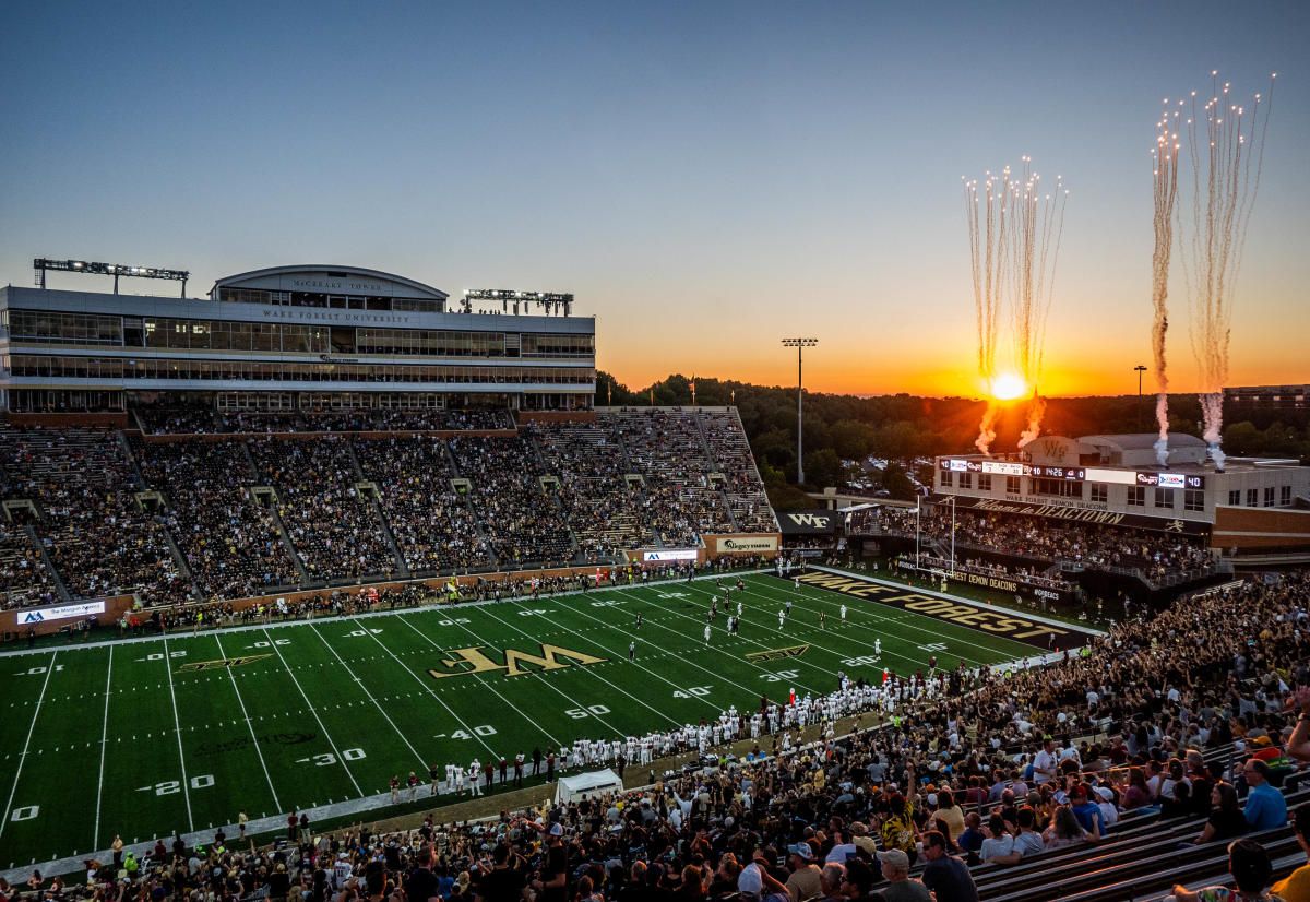 Western Carolina Catamounts at Wake Forest Demon Deacons Football at Allegacy Federal Credit Union Stadium