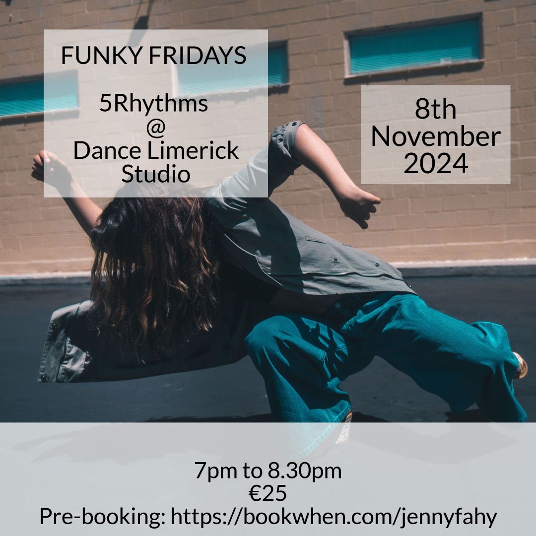 5Rhythms - Monthly Class in Limerick City - November 2024