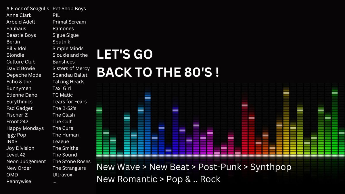 Let's go back to the 80's !