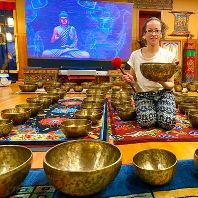 Mel Rio And The Singing Bowl Sound Bath Studio