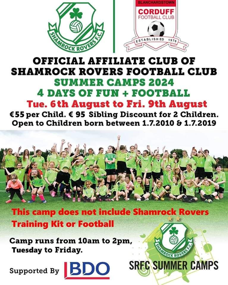 Shamrock Rovers F.C. Football Camp