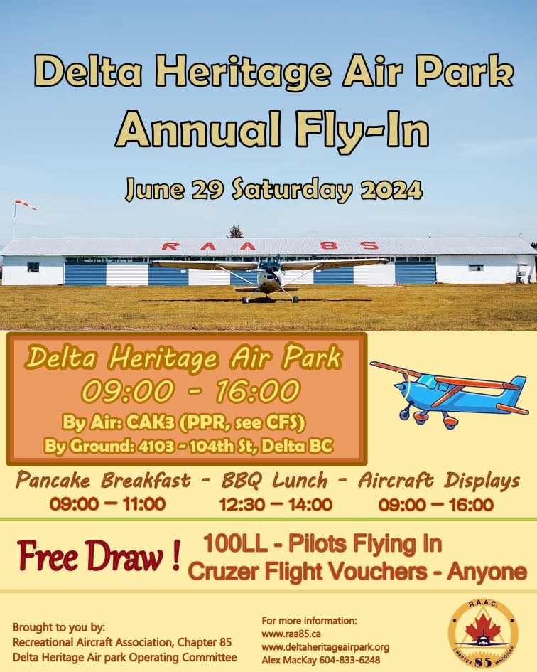 Delta Heritage Airpark Annual Fly-In