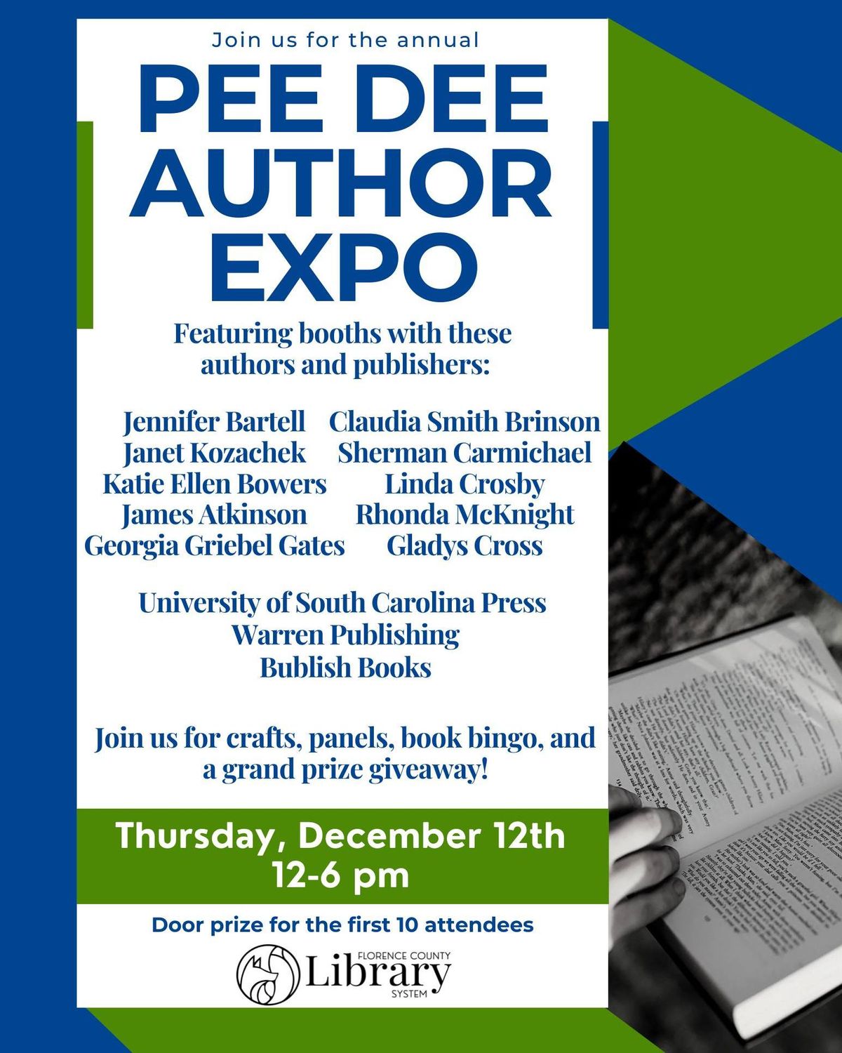 2024 Pee Dee Author Expo