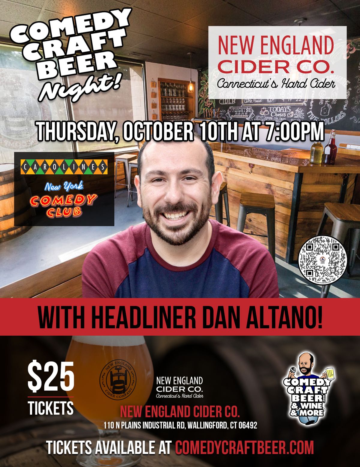 Comedy Night at New England Cider Co.