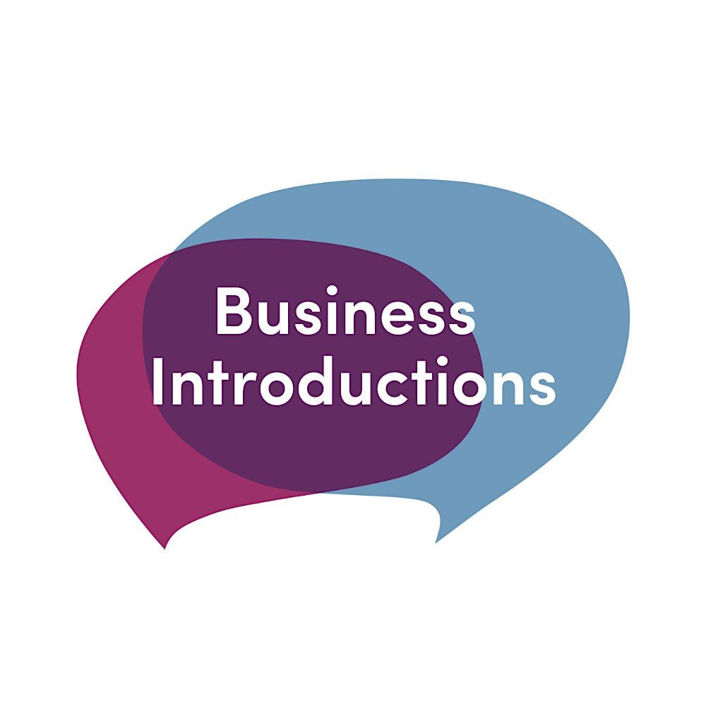 Business Intro 2026 Networking launch event!