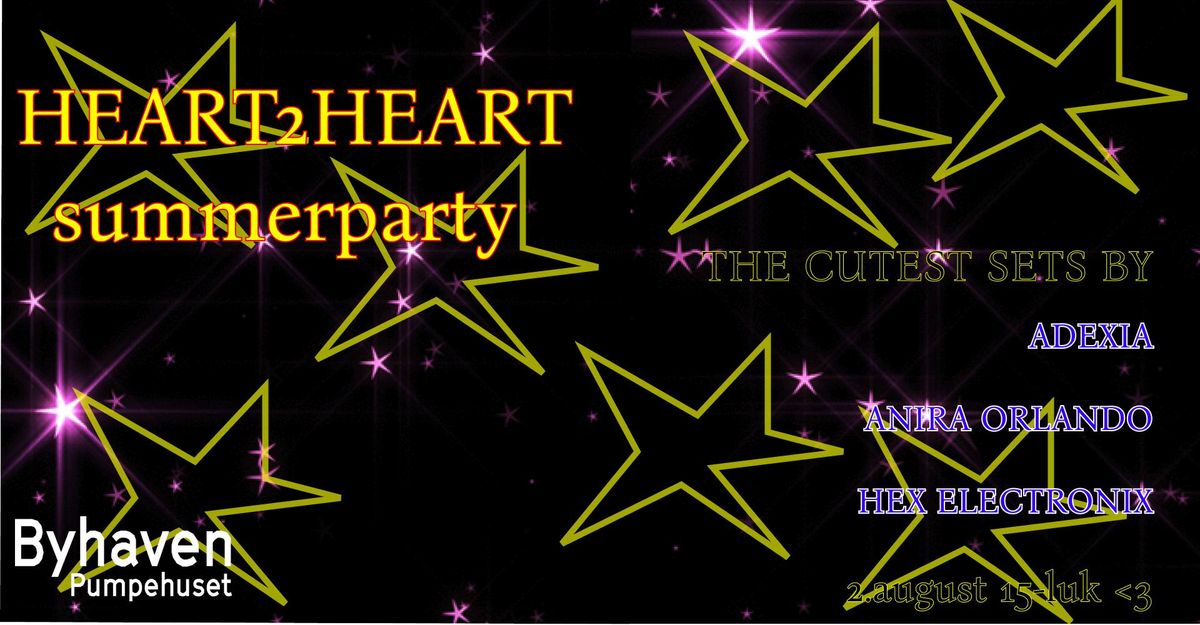 Heart2Heart Summerparty