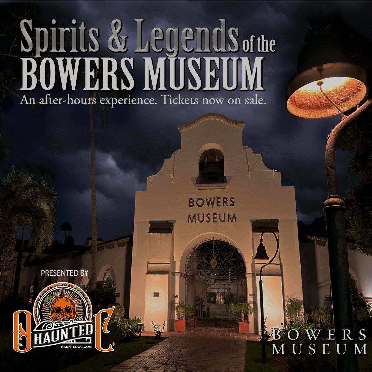 SOLD OUT - Haunted OC After Hours Tour: Spirits & Legends of Bowers Museum