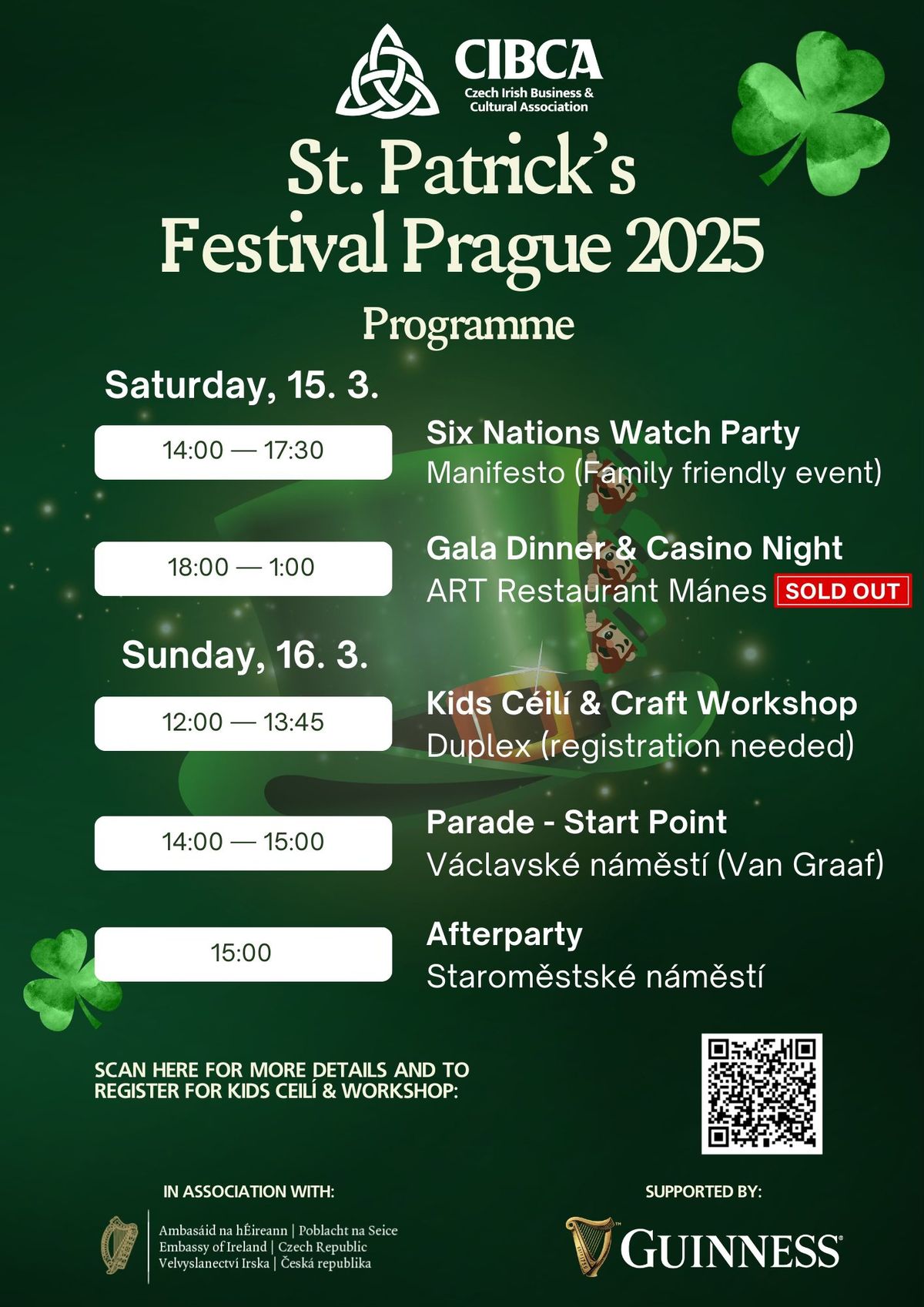 St.Patrick's Day Festival Prague