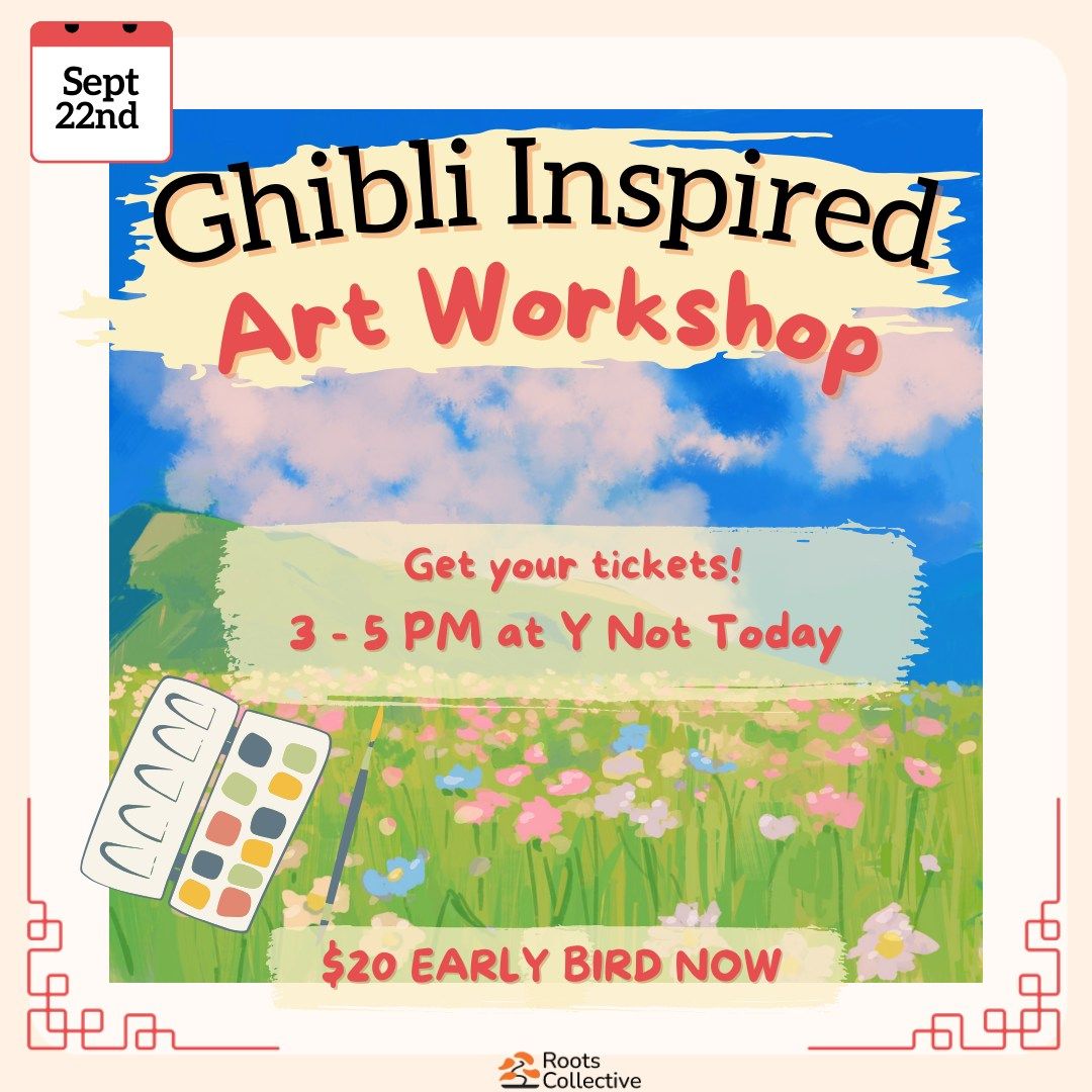 Studio Ghibili Art 