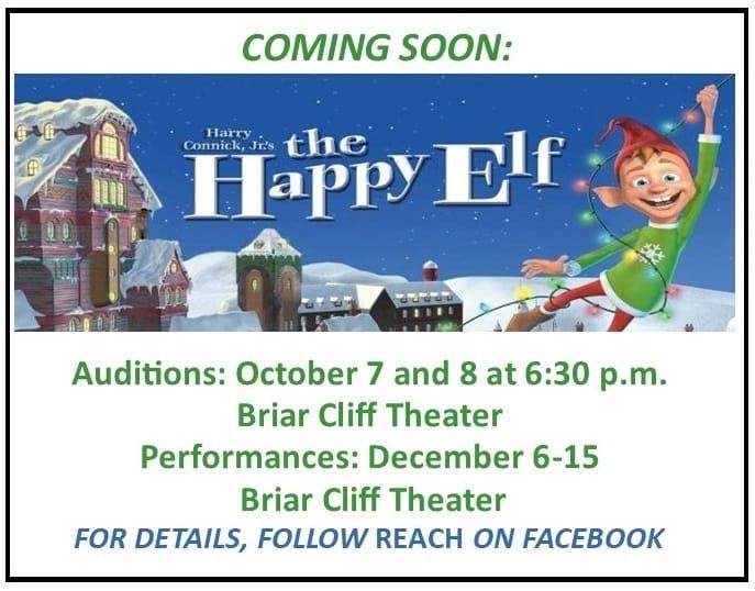 Auditions with REACH Youth and Family Theatre for 'The Happy Elf'