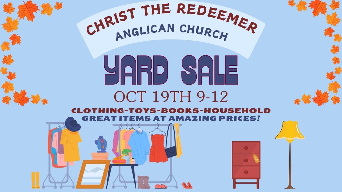 Church Yard Sale